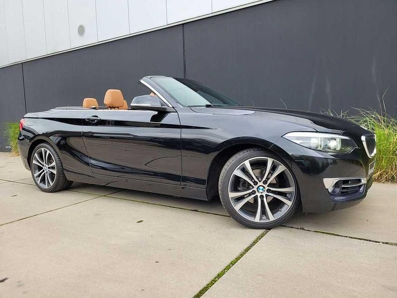 Schwarz Gebraucht 2019 BMW 218 Cabrio | 17.680 € (Fairer Preis) - Bild 1/4
