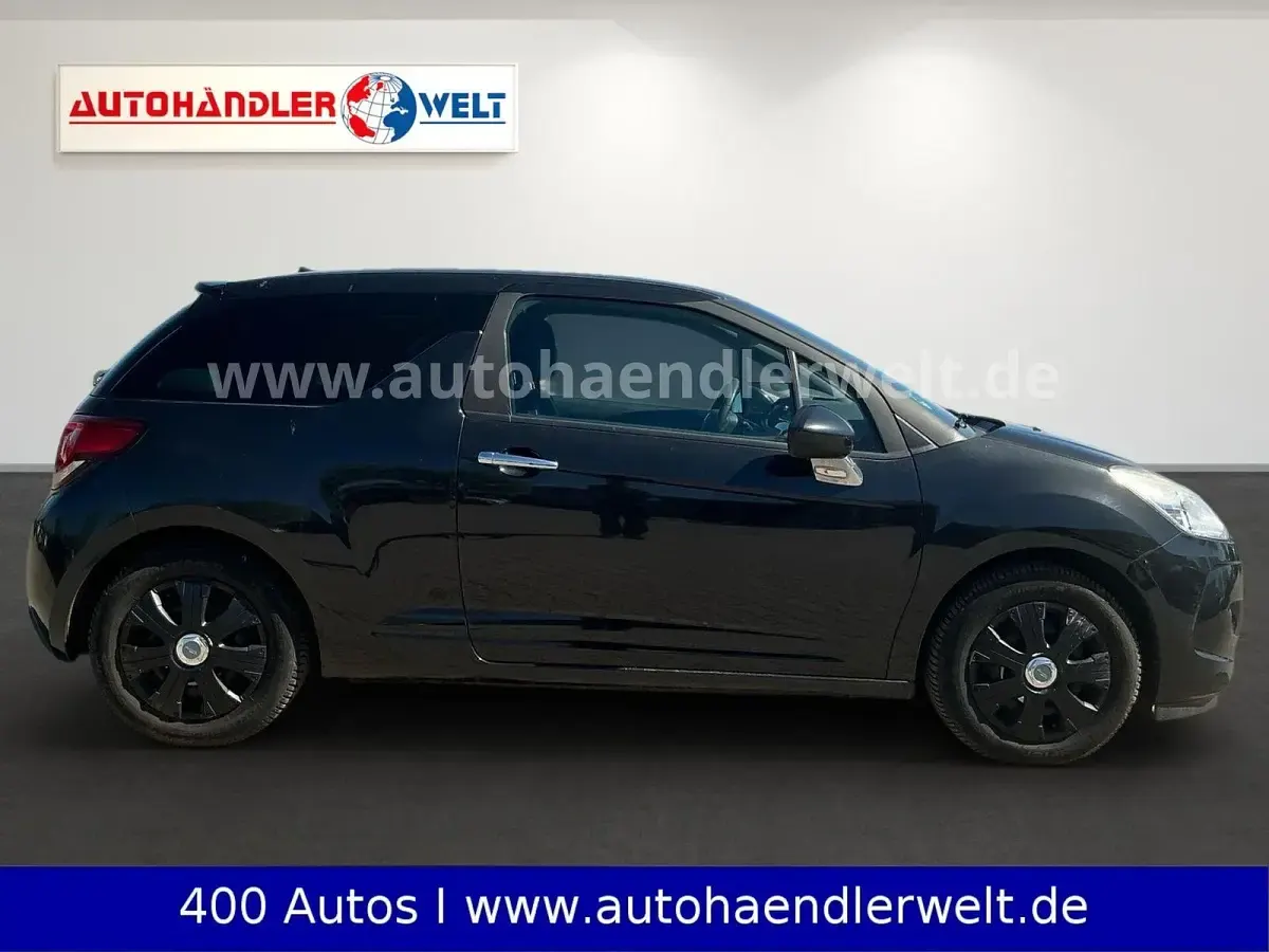 Gebraucht Citroën DS3 Exclusive 120 PS (88 kW) 2010 Schwarz Kleinwagen