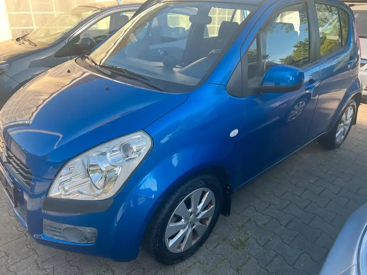 Usado Suzuki Splash 86 HP (63 kW) 2008 Azul Citadino