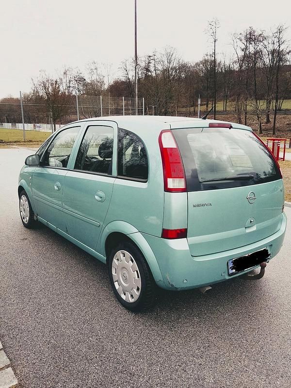 Gebraucht Opel Meriva 125 PS (91 kW) 2005 Grün Van / Kleinbus
