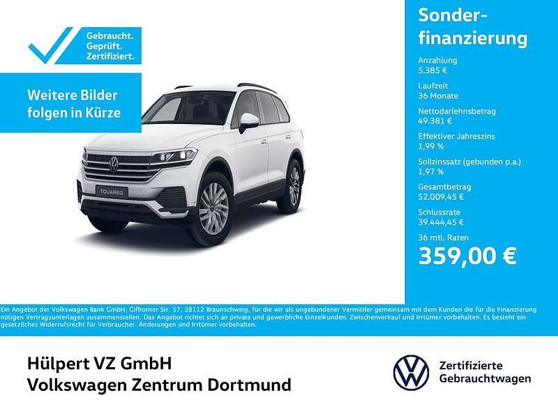 Pure white Gebraucht 2025 VW Touareg SUV | 54.545 € (Superpreis) - Bild 1/4