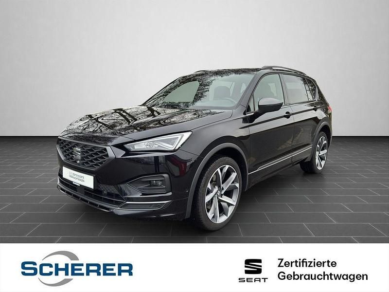 Deep schwarz metallic (metallic) Gebraucht 2023 Seat Tarraco FR SUV | 37.900 € (Guter Preis) - Bild 1/4