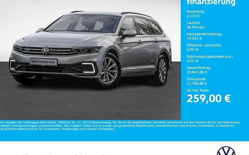Silber Gebraucht 2020 VW Passat GTE Kombi | 21.014 € (Guter Preis) - Bild 1/4