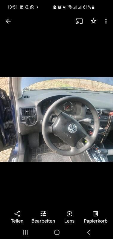 Blau Gebraucht 2001 VW Golf IV Limousine | 2.400 € (Fairer Preis) - Bild 1/4
