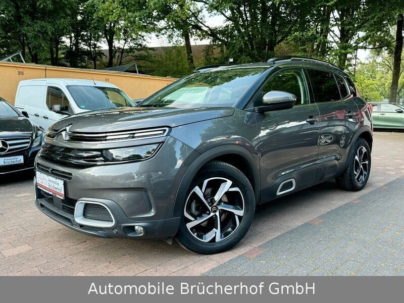 Platiniumgrau metallic (metallic) Gebraucht 2019 Citroën C5 Aircross Shine SUV | 19.490 € (Guter Preis) - Bild 1/4