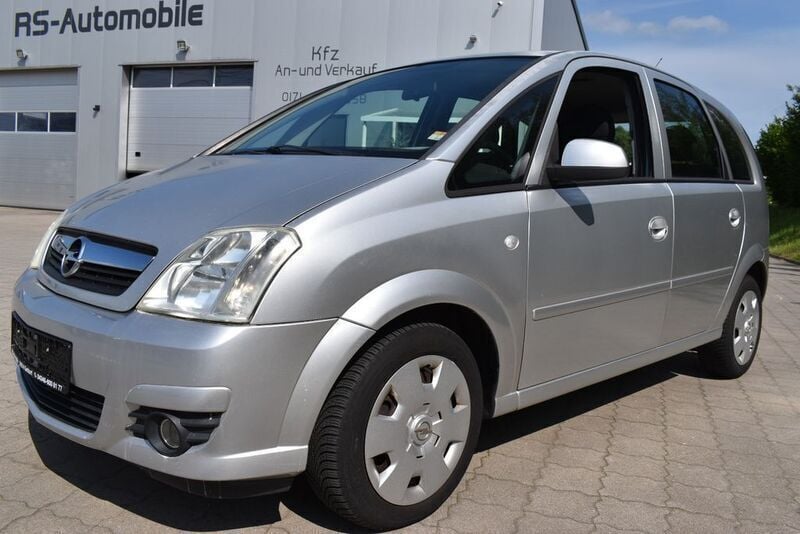 Silber Gebraucht 2009 Opel Meriva Edition Van / Kleinbus | 3.990 € (Etwas zu teuer) - Bild 1/4
