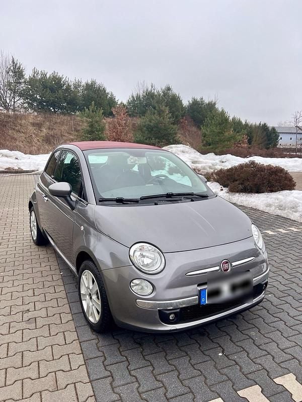 Gebraucht Fiat 500 Lounge 69 PS (50 kW) 2013 Grau Cabrio