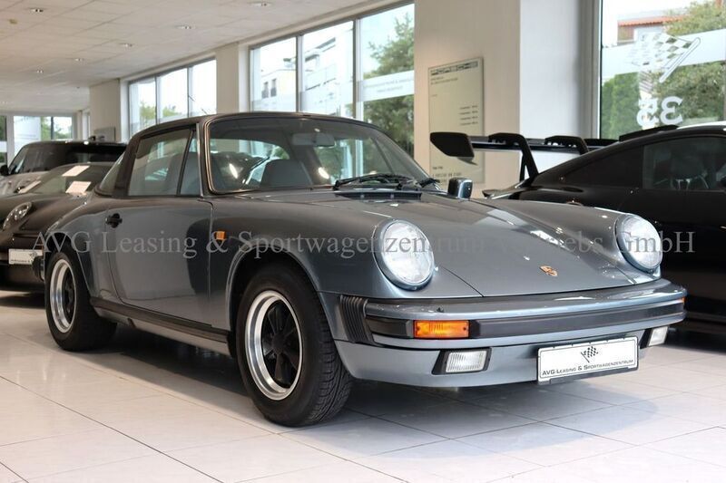 Schieferblau Gebraucht 1984 Porsche 911 Carrera Cabriolet Cabrio | 142.800 € - Bild 1/4