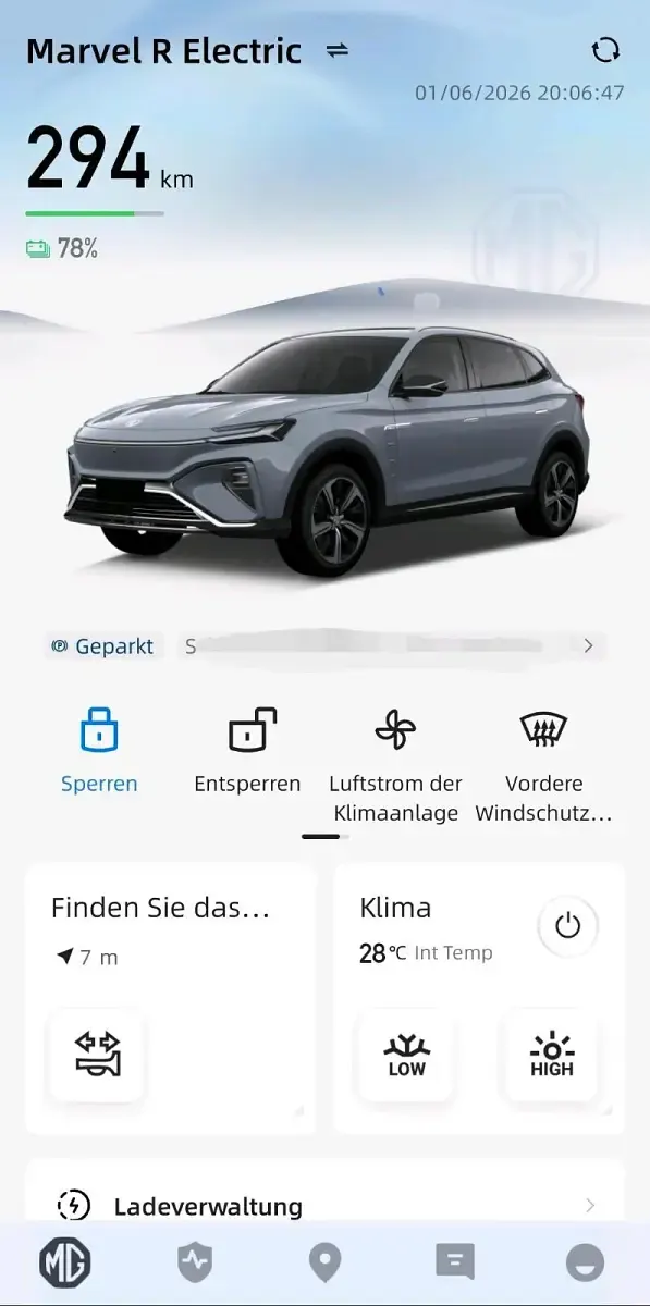 Gebraucht MG Marvel R Performance 211 kW (288 PS) 2023 Weiß SUV