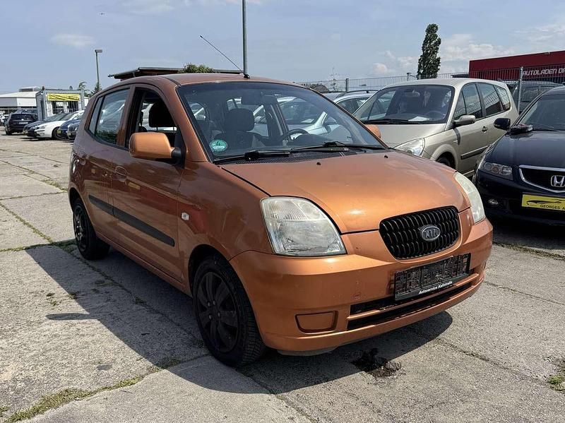 Gebraucht Kia Picanto LX 65 PS (47 kW) 2005 Orange Kleinwagen