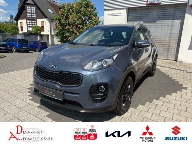 (d7u) planetenblau met. Gebraucht 2017 Kia Sportage DREAM-TEAM Edition SUV | 14.400 € (Fairer Preis) - Bild 1/4