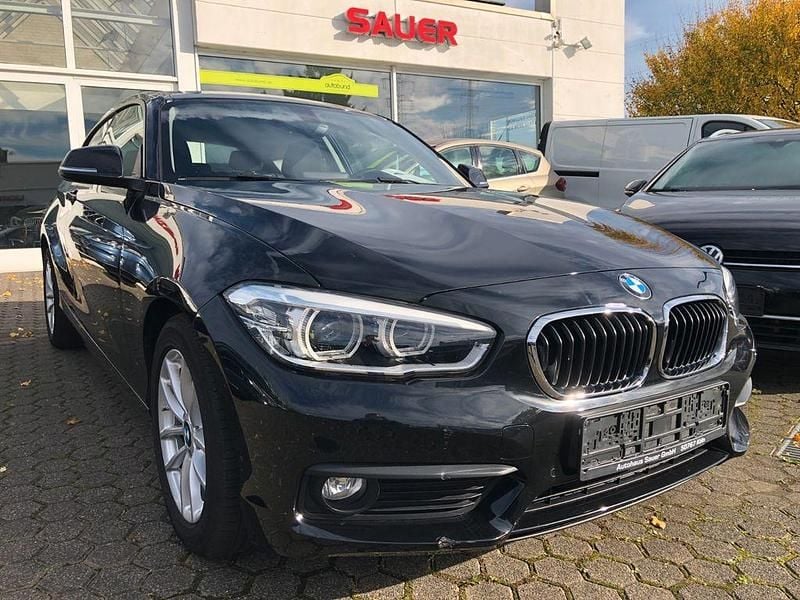 Schwarz Gebraucht 2016 BMW 116 Advantage Kleinwagen | 10.700 € (Guter Preis) - Bild 1/4