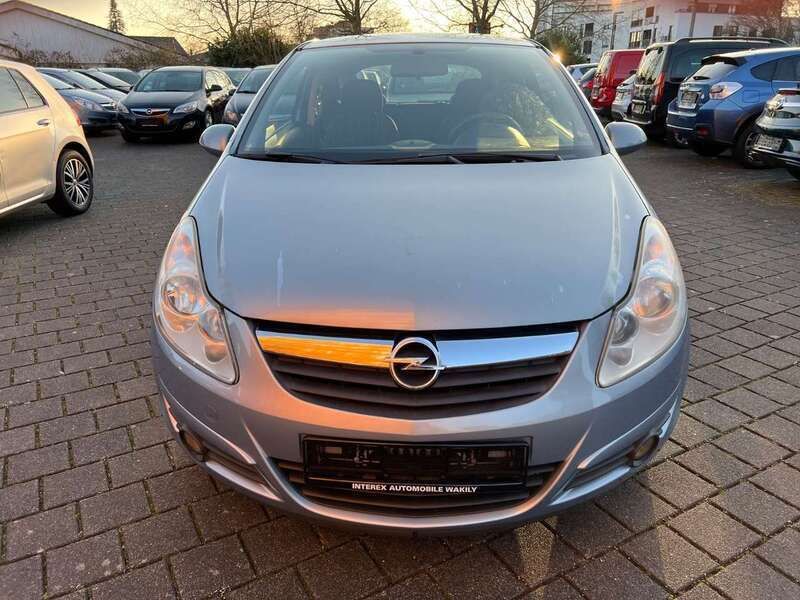 Gebraucht Opel Corsa Edition 80 PS (58 kW) 2007 Blau Kleinwagen