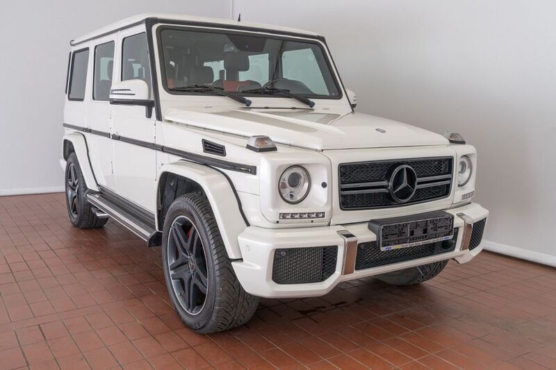 Weiß metallic Gebraucht 2014 Mercedes G63 AMG AMG SUV | 76.950 € (Guter Preis) - Bild 1/4