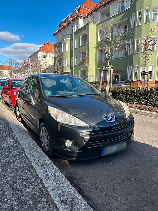 Gebraucht Peugeot 207 75 PS (55 kW) 2012 Schwarz Kombi