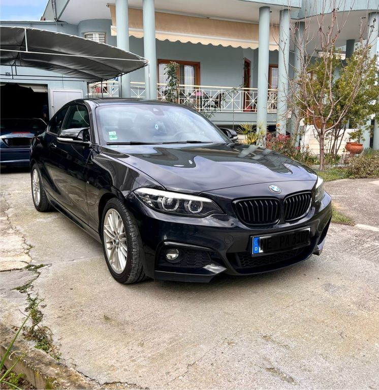 Schwarz Gebraucht 2019 BMW 218 M Sport Coupé | 15.500 € (Superpreis) - Bild 1/4