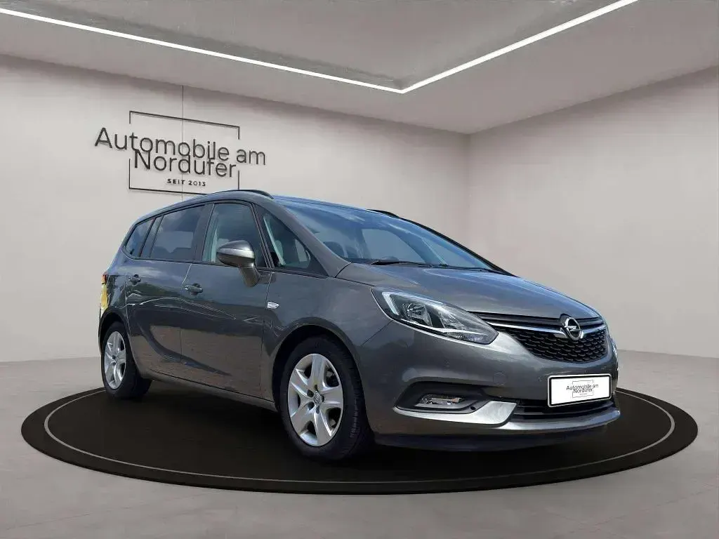 Gebraucht Opel Zafira Tourer Edition 120 PS (88 kW) 2018 Quarz grau Van / Kleinbus