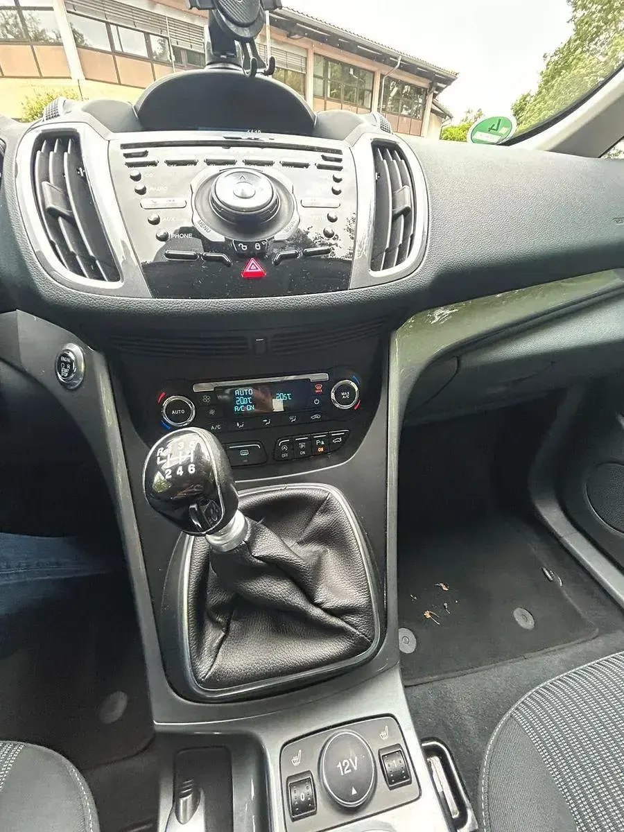 Gebraucht Ford C-MAX Titanium 125 PS (91 kW) 2015 Grau Van / Kleinbus