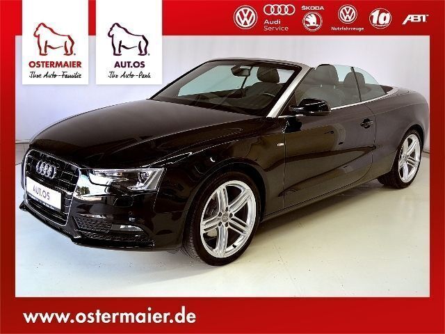 Schwarz Gebraucht 2012 Audi A5 Cabriolet S-Line Cabrio | 26.650 € - Bild 1/4