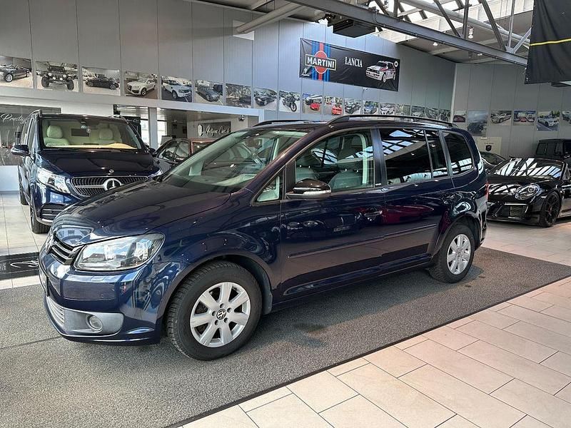 Gebraucht VW Touran Style 140 PS (102 kW) 2011 Blau Van / Kleinbus