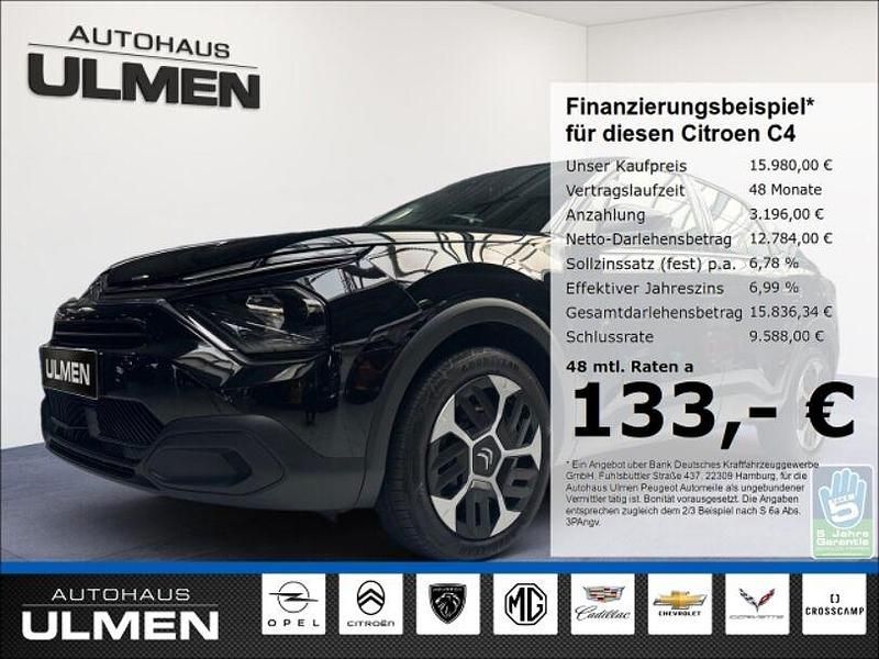 Gebraucht Citroën C4 PureTech 101 PS (74 kW) 2024 Schwarz SUV