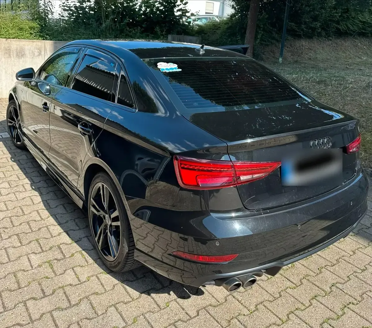 Gebraucht Audi A3 150 PS (110 kW) 2018 Schwarz Limousine