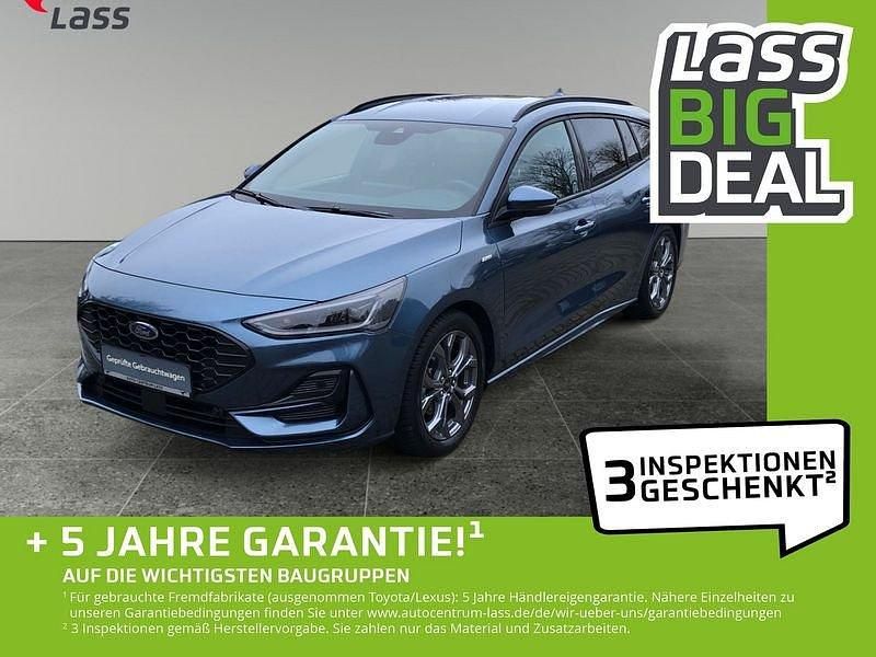 Blau Gebraucht 2024 Ford Focus ST-Line Kombi | 24.680 € (Fairer Preis) - Bild 1/4