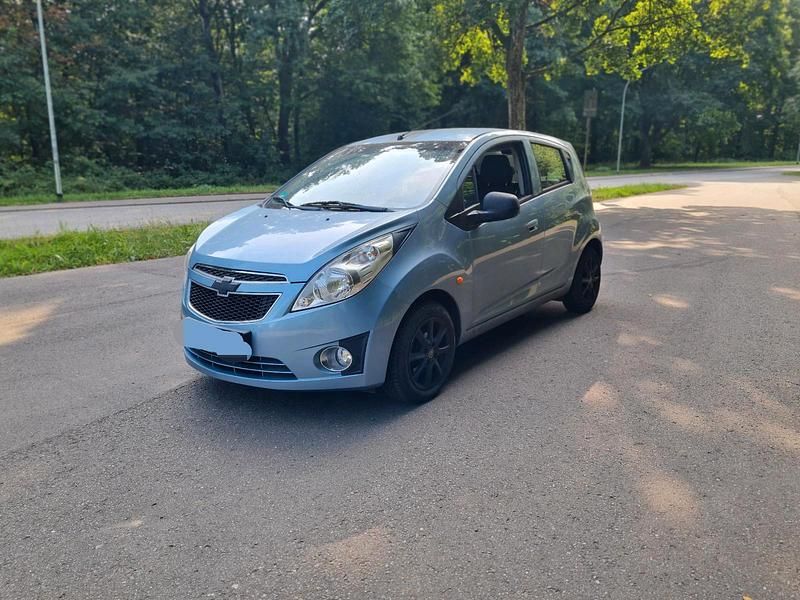 Blau Gebraucht 2010 Chevrolet Spark LS Kleinwagen | 1.200 € (Guter Preis) - Bild 1/4