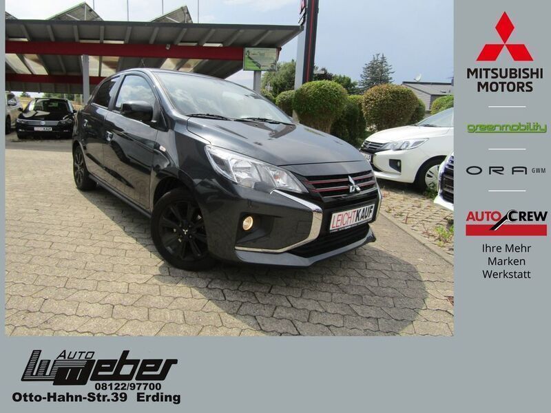 Basaltgrau/piano schwarz (m) Gebraucht 2024 Mitsubishi Space Star Select+ Limousine | 15.990 € (Fairer Preis) - Bild 1/4