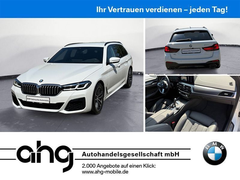 Alpinweiß uni Gebraucht 2024 BMW 530 M Sport Kombi | 47.220 € (Fairer Preis) - Bild 1/4