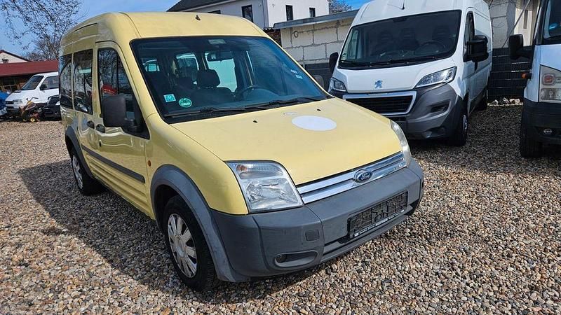 Gebraucht Ford Tourneo Connect 90 PS (66 kW) 2007 Gelb Van / Kleinbus