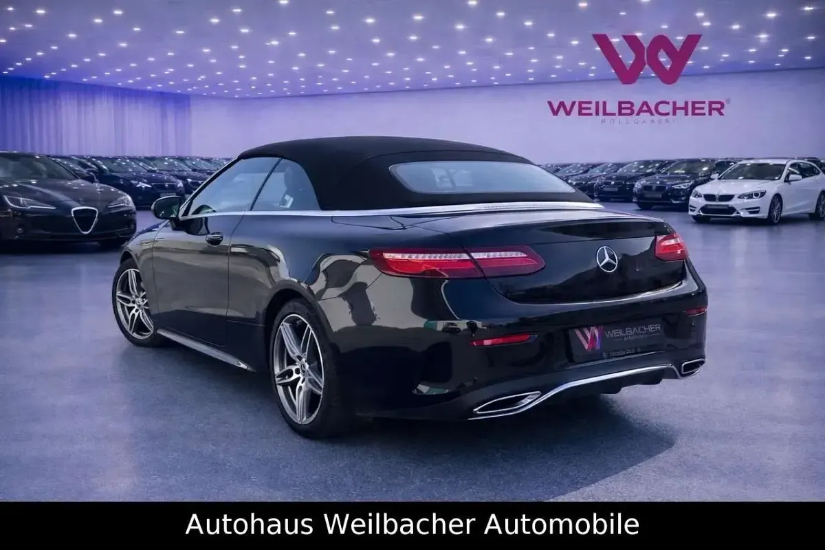 Gebraucht Mercedes E300 AMG line 245 PS (180 kW) 2019 Schwarz Cabrio