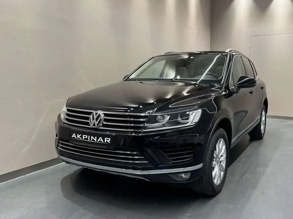 Gebraucht VW Touareg 204 PS (150 kW) 2014 Schwarz SUV