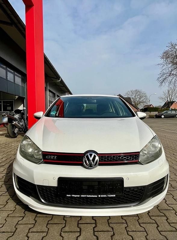 Gebraucht VW Golf VI GTI 210 PS (154 kW) 2010 Weiß Kleinwagen