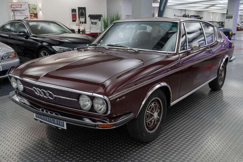 Rot/braun Gebraucht 1972 Audi 100 Coupé | 32.600 € - Bild 1/4