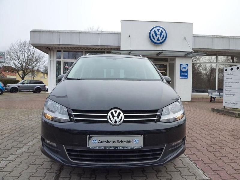 Gebraucht VW Sharan 150 PS (110 kW) 2015 Schwarz Van / Kleinbus