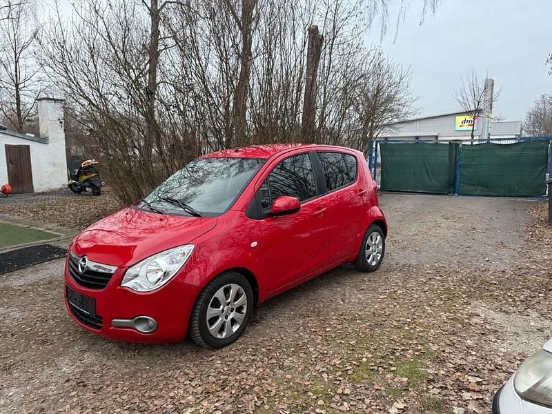 Rot Gebraucht 2009 Opel Agila Edition Kleinwagen | 3.499 € (Superpreis) - Bild 1/4
