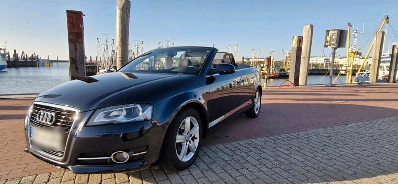 Blau Gebraucht 2011 Audi A3 Cabriolet Cabrio | 8.750 € (Fairer Preis) - Bild 1/4