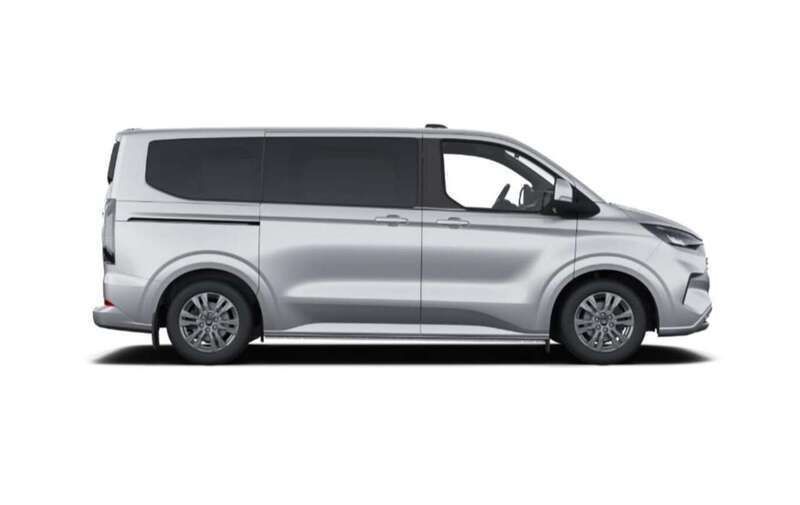 Moondust silver metallic Neu 2025 Ford Tourneo Custom Titanium Van / Kleinbus | 49.998 € (Superpreis) - Bild 1/3