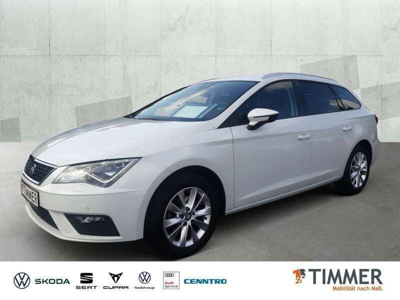 Nevada weiß metallic Gebraucht 2020 Seat Leon ST Style Kombi | 18.790 € (Fairer Preis) - Bild 1/4
