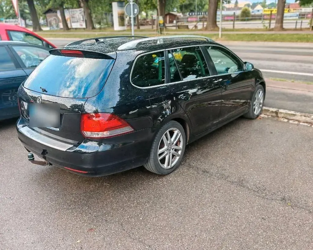Gebraucht VW Golf VI 2010 Schwarz Kleinwagen