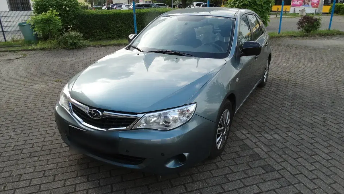 Gebraucht Subaru Impreza Active 107 PS (78 kW) 2009 Grün Kleinwagen