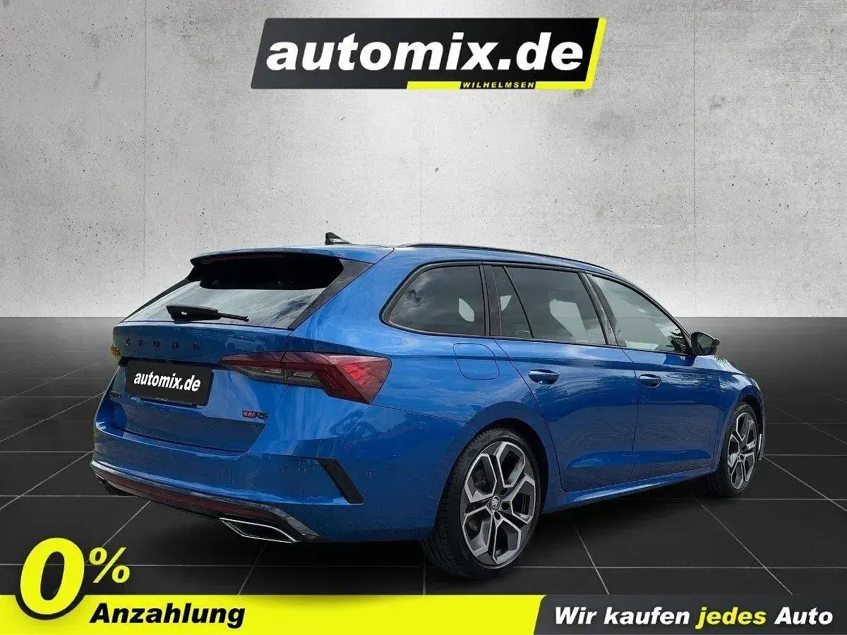 Gebraucht Skoda Octavia RS 200 PS (147 kW) 2023 Race blau Kombi