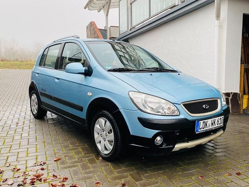 Blau Gebraucht 2007 Hyundai Getz Kleinwagen | 3.250 € (Teuer) - Bild 1/4