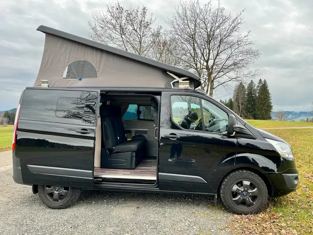 Gebraucht Ford Transit Custom Nugget 155 PS (114 kW) 2016 Schwarz Van / Kleinbus
