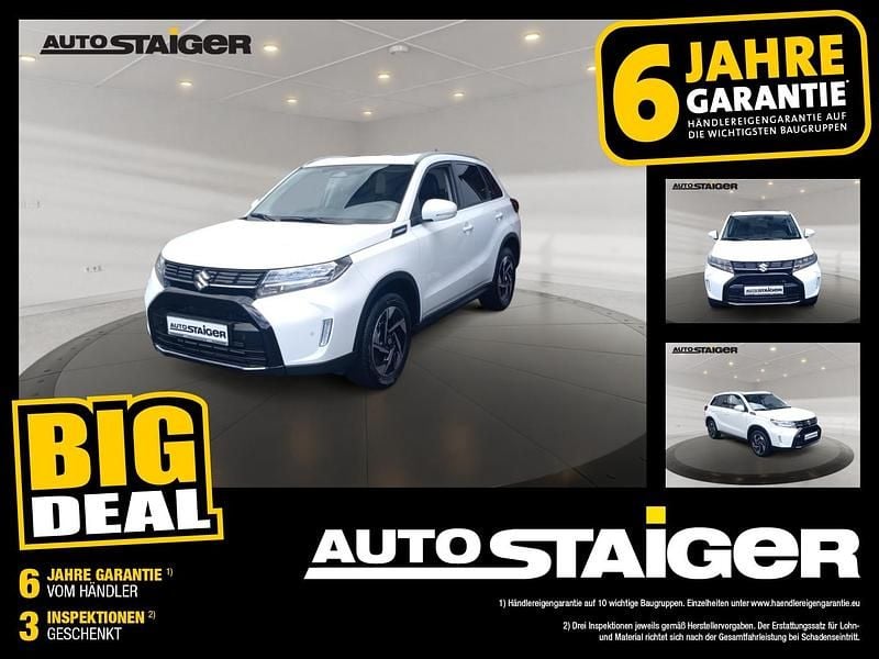 Cool white pearl metallic Gebraucht 2025 Suzuki Vitara Comfort+ SUV | 26.490 € (Fairer Preis) - Bild 1/4