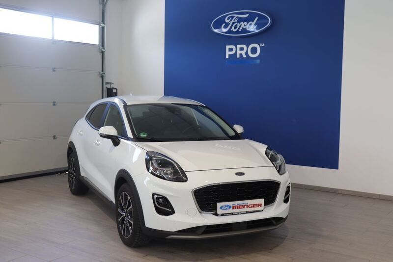 Weiß Gebraucht 2021 Ford Puma Titanium SUV | 14.250 € (Fairer Preis) - Bild 1/4