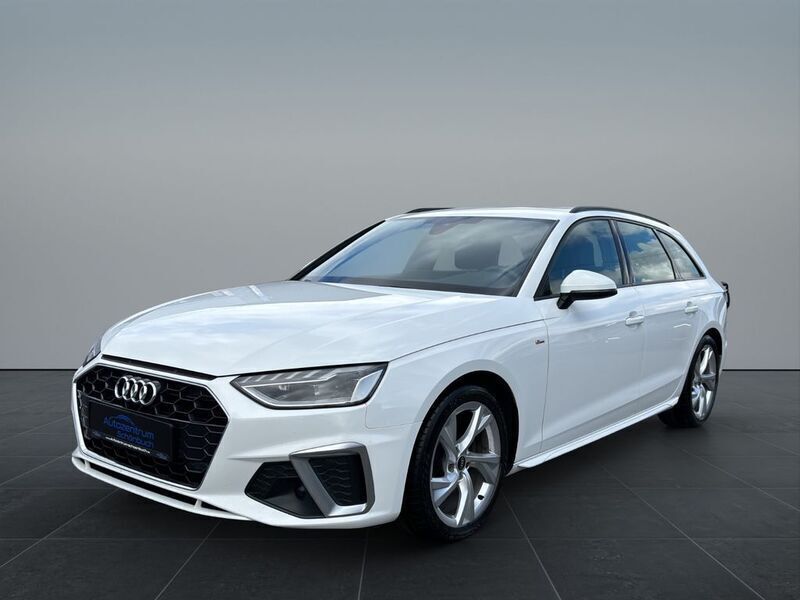 Ibisweiß Gebraucht 2022 Audi A4 S-Line Kombi | 22.990 € (Fairer Preis) - Bild 1/4