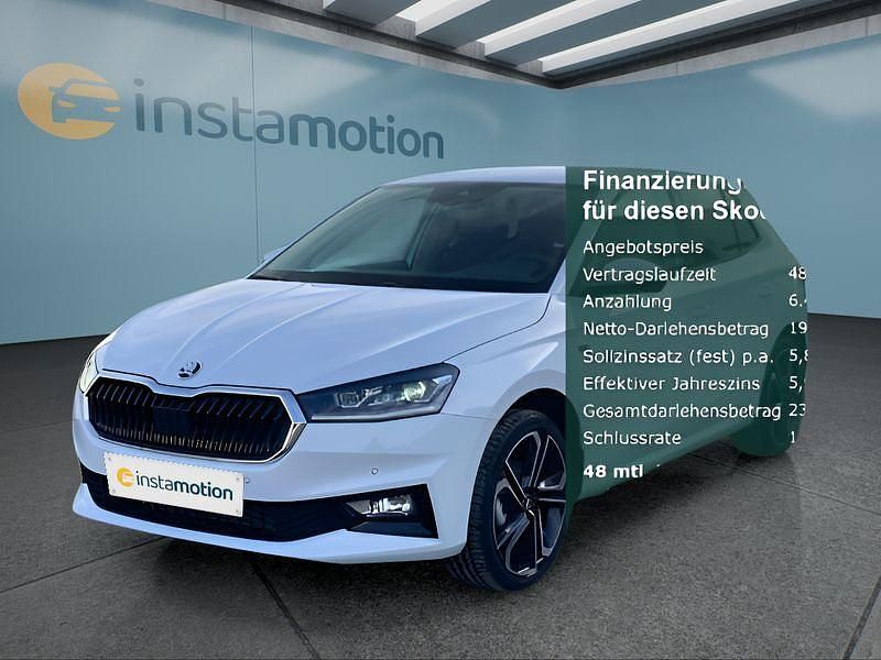 Weiß Gebraucht 2025 Skoda Fabia Tour Kleinwagen | 26.499 € (Fairer Preis) - Bild 1/4