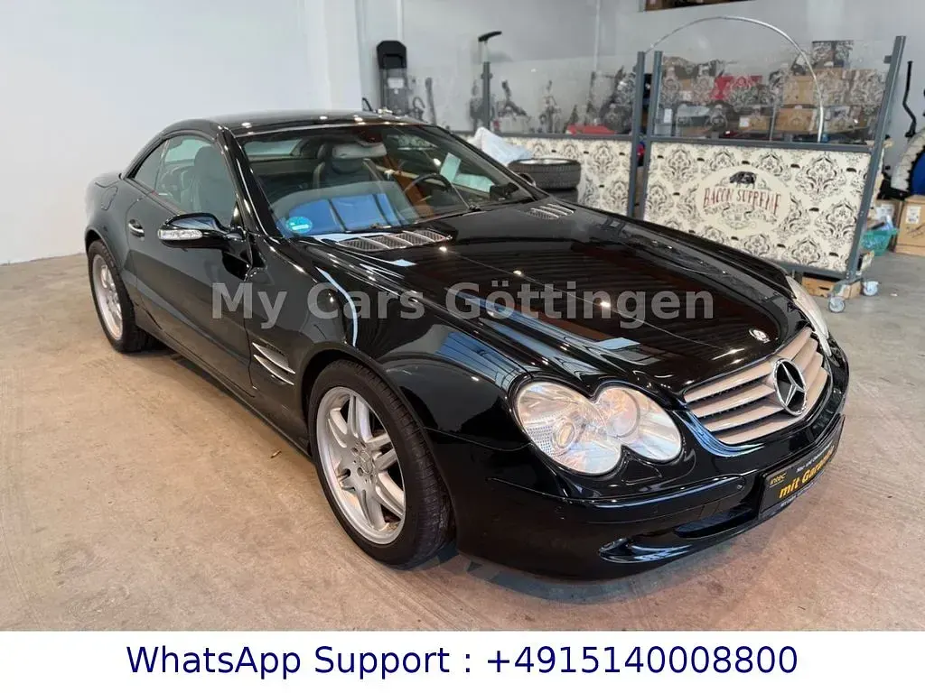 Gebraucht Mercedes SL500 306 PS (225 kW) 2002 Schwarz Cabrio